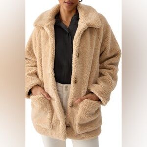 Sanctuary Penny Teddy Coat - XS